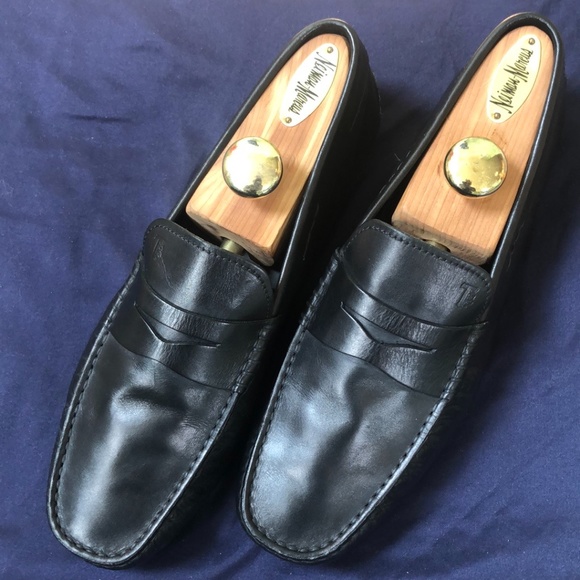Tods Authentic Black Loafers Sz 7A main image 5